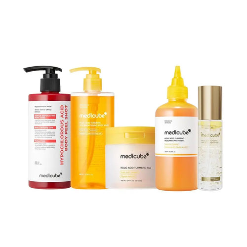 Say Goodbye to Rough, Dull Skin – 5-Step Korean Body Glow System💧