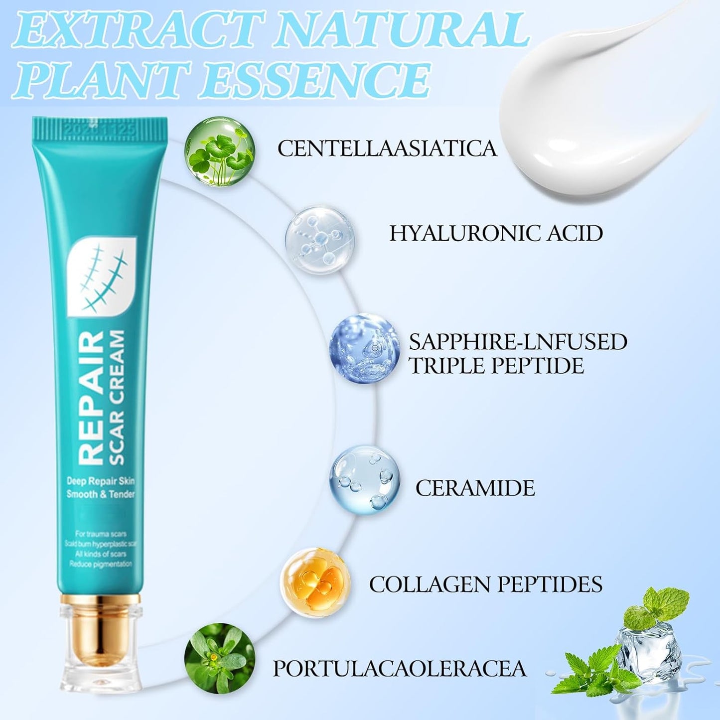 Alisanda Scar Repair Cream|Treats Old and New Scars, Burns and More