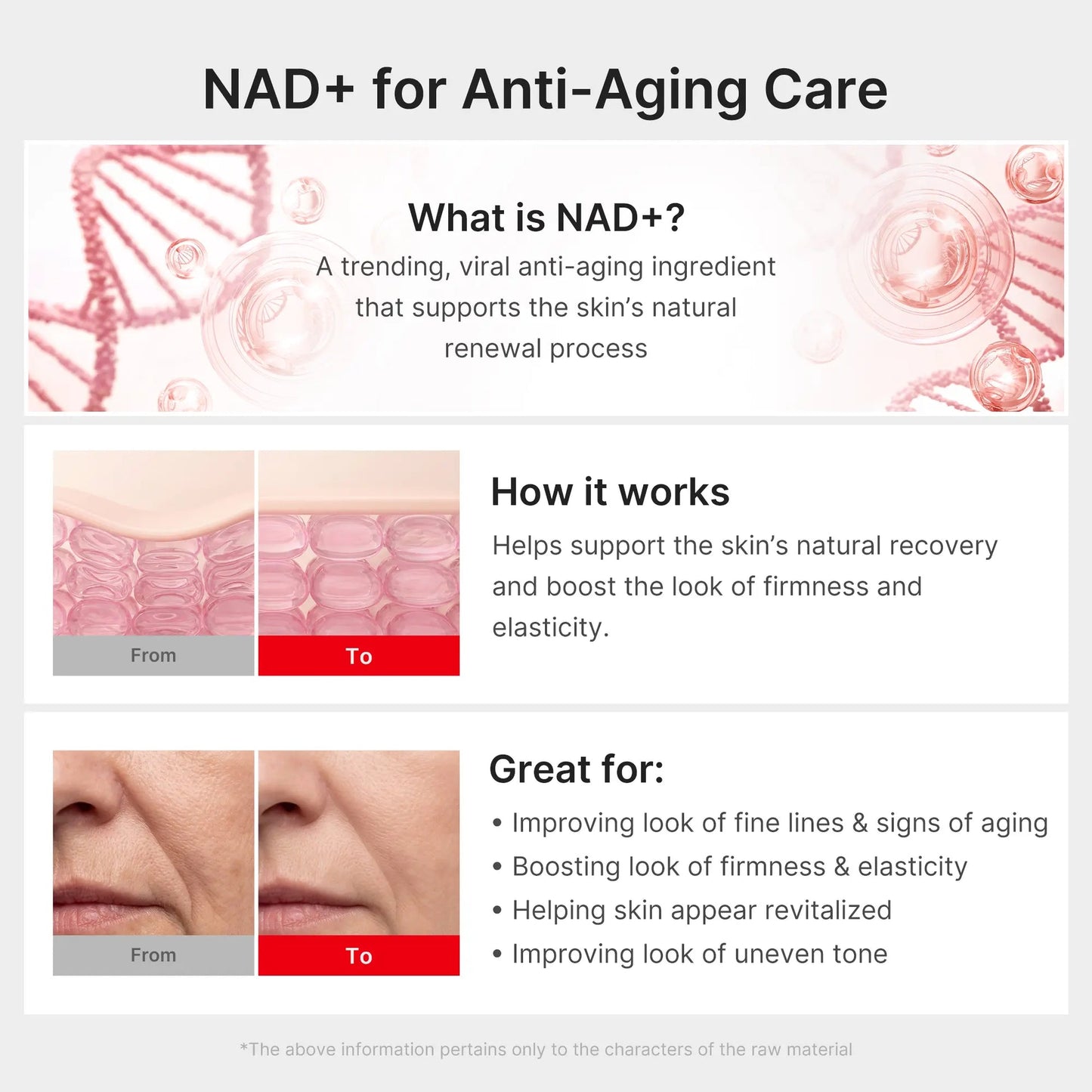NAD+ EGF Firming Collagen , Anti-aging Serum