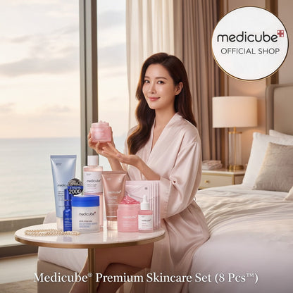 Medicube Glass Glow Skincare Set | 8-Step Hydrating & Radiance Routine
