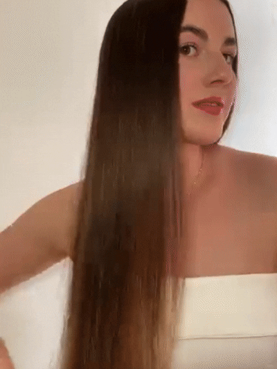 Negative ion thermal brush shine demo