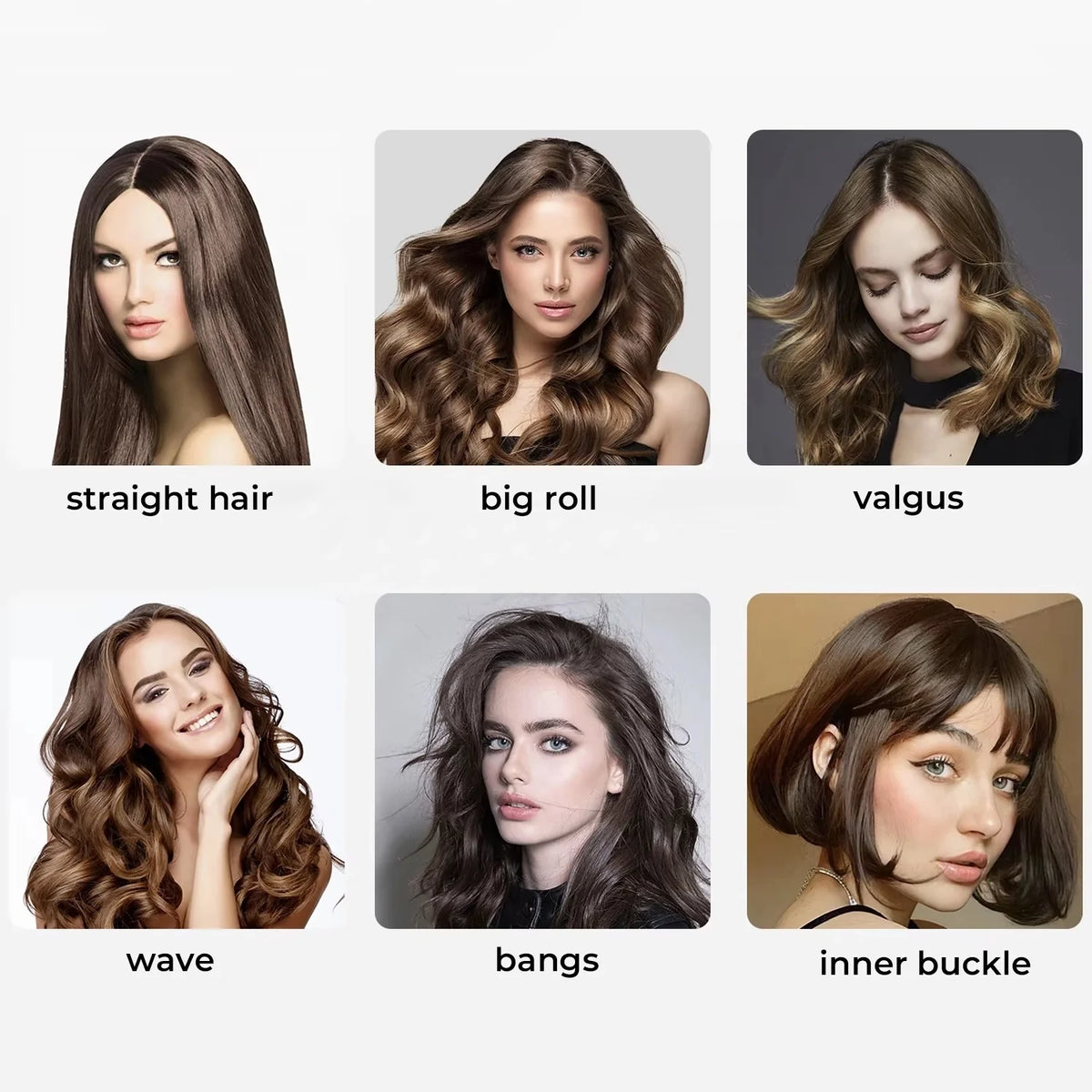 Thermal brush versatile hair styling results